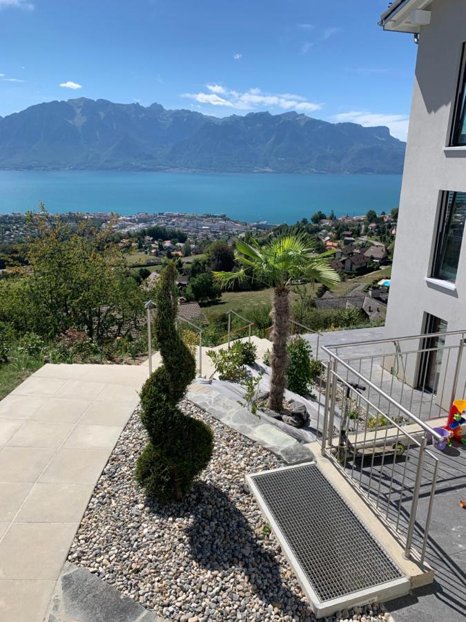Appartement 180 degrés de rêve à Jongny Exterior foto