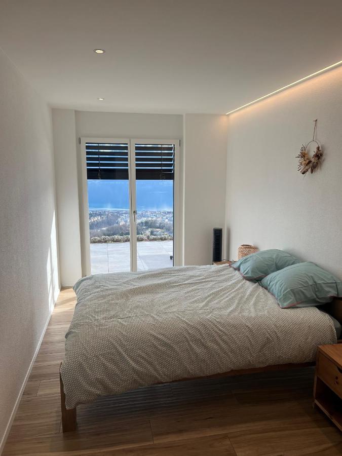 Appartement 180 degrés de rêve à Jongny Exterior foto
