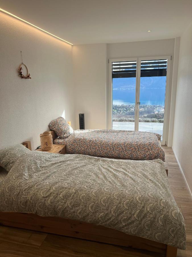 Appartement 180 degrés de rêve à Jongny Exterior foto